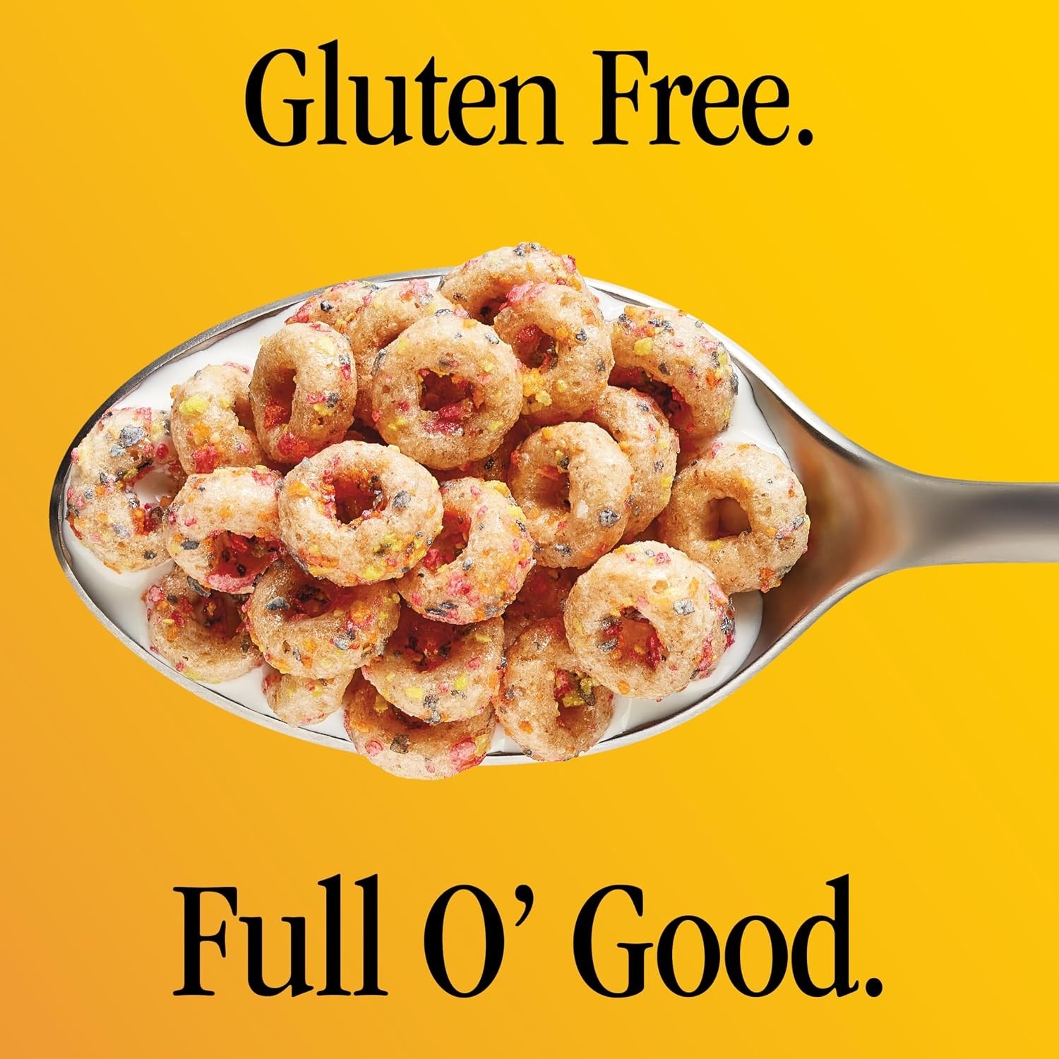 Confetti Cheerios Breakfast Cereal Cup, Gluten Free, Single Serve Cereal, 1.4 oz