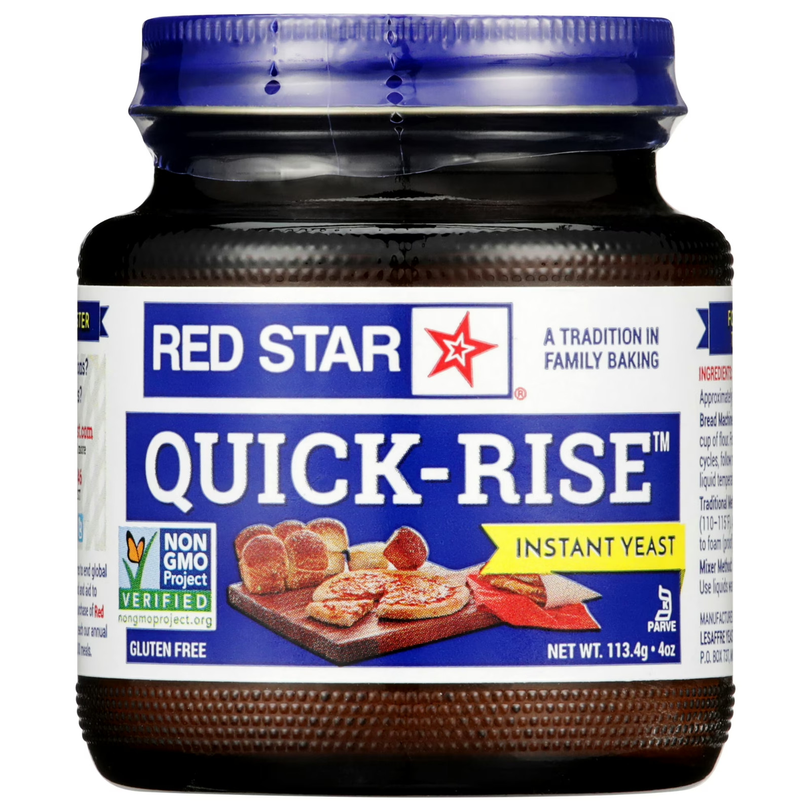 Red Star Quick-Rise Instant Yeasts, 4 oz…