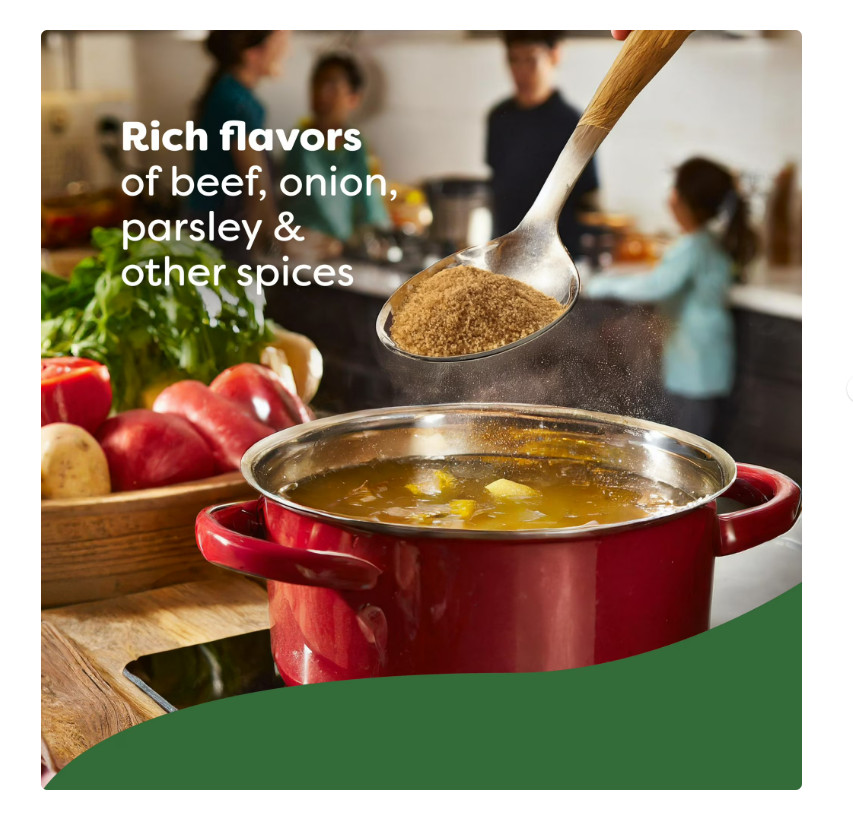 Knorr Shelf-Stable Granulated Beef Bouillon Seasoning, 2.0 lb Jar, 2 pack