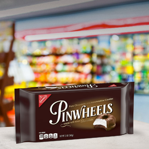 Pinwheels Pure Chocolate & Marshmallow Cookies, 12 oz….