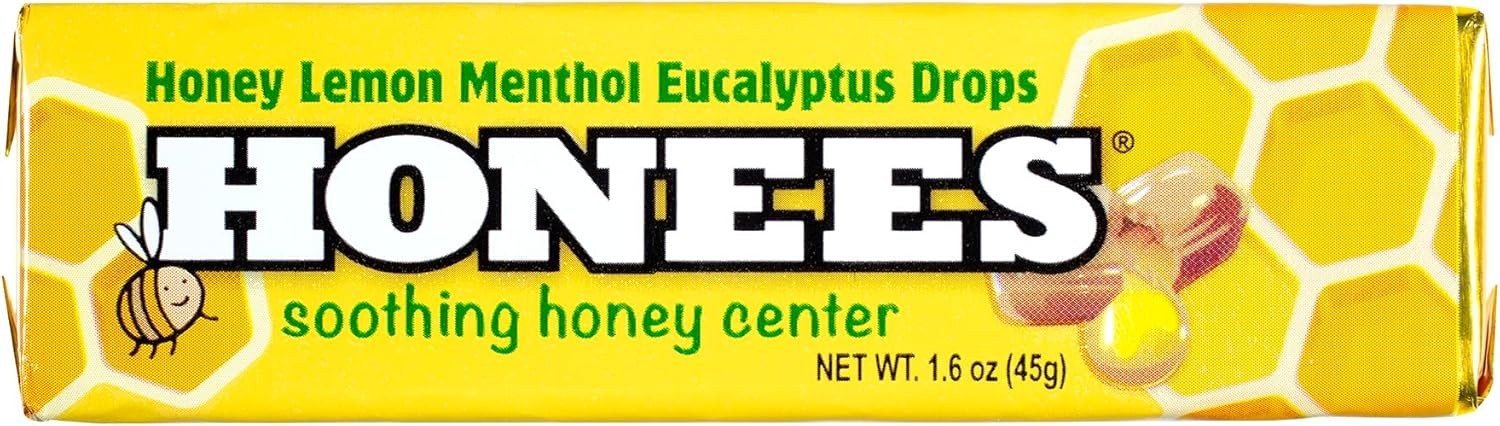Honees Cough Drop Bars Honey Lemon 1.6oz