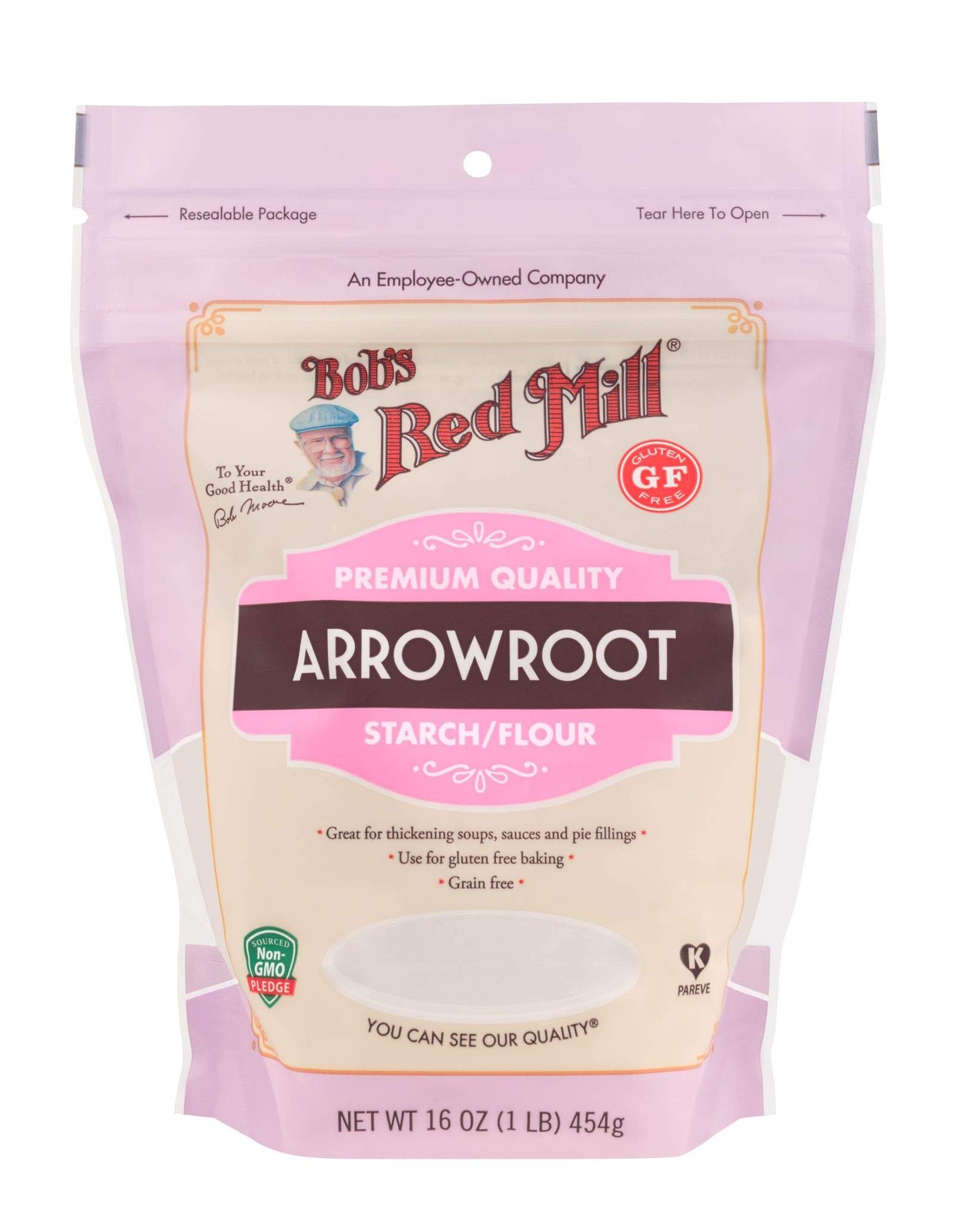 Bob’s Red Mill, Arrowroot Flour, 16 oz 16 Ounce (Pack of 1)