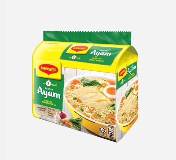 MAGGI 2-Minute Noodles Chicken 77g x 5 Packets