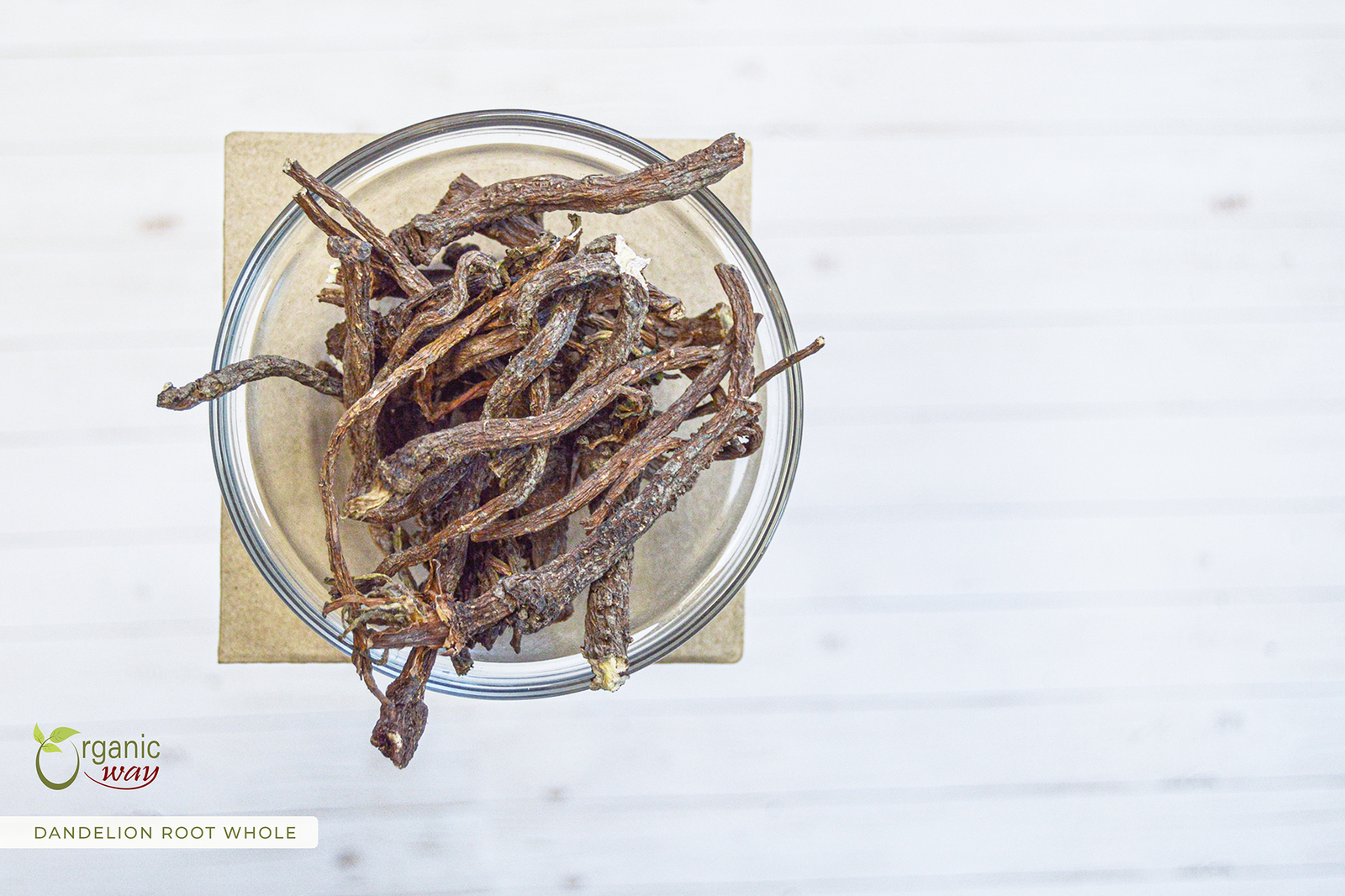 Organic Way Dandelion Root Whole – Herbal Tea | Organic, Kosher & USDA Certified