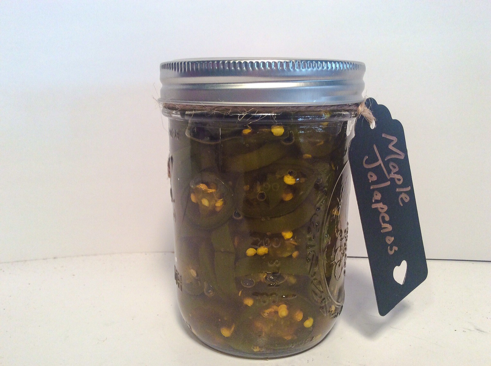 Homemade Maple Jalapeños Pint