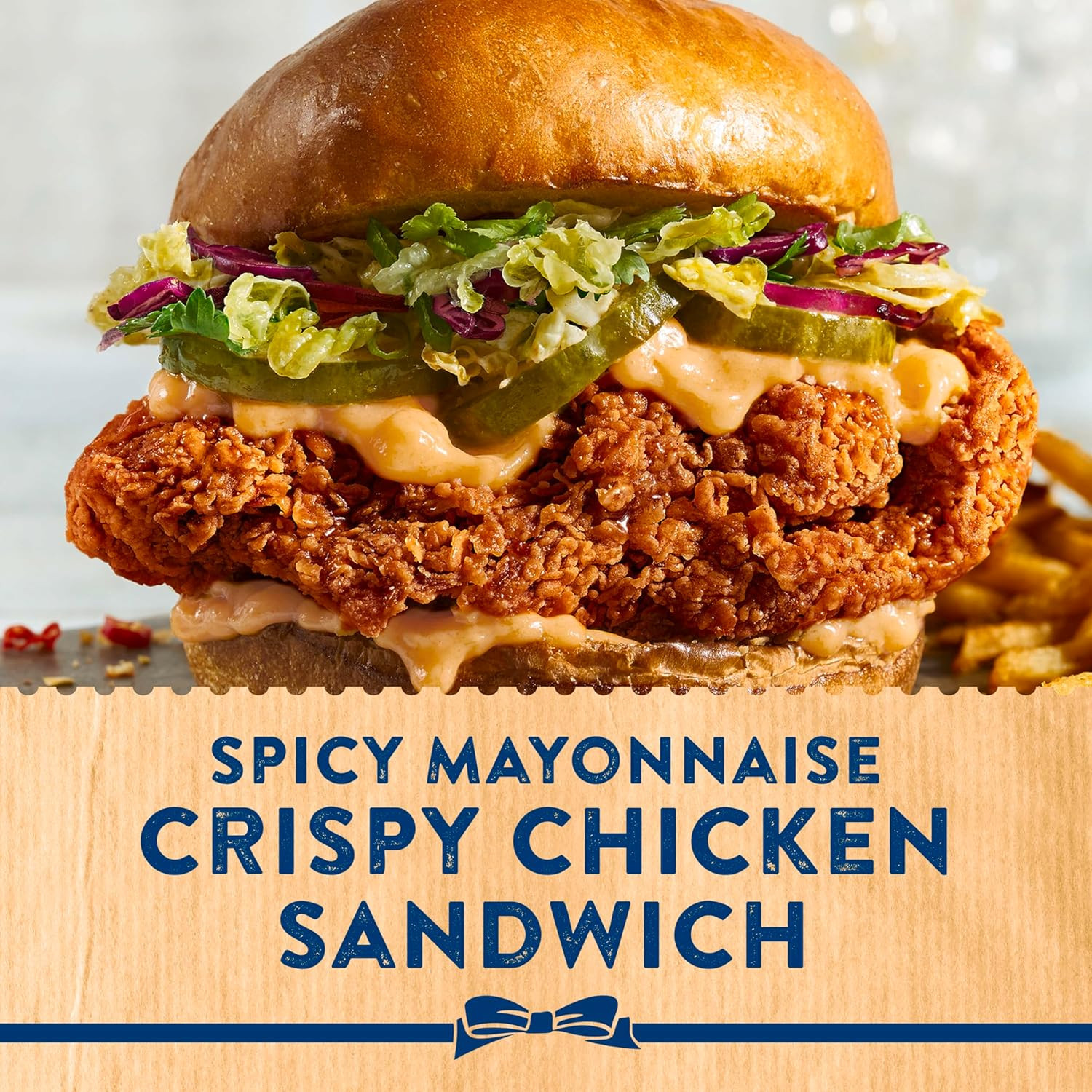 Spicy Mayonnaise Dressing Squeeze Bottle For a Rich, Creamy Condiment Made with