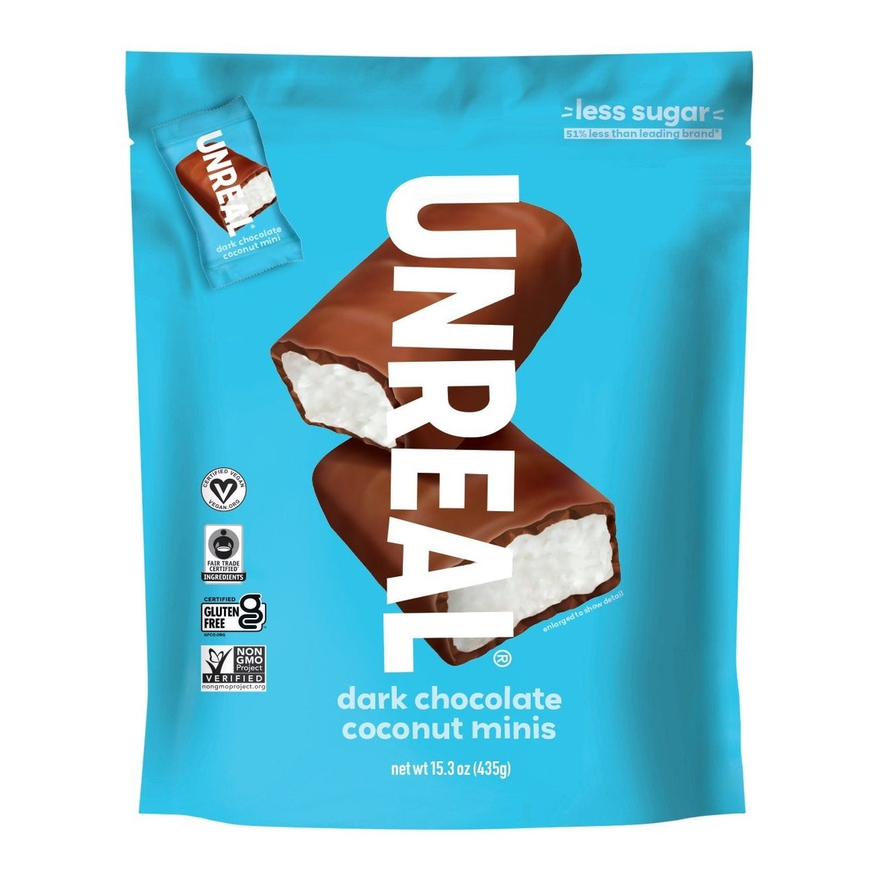 Unreal Dark Chocolate Coconut Minis 15.3 oz