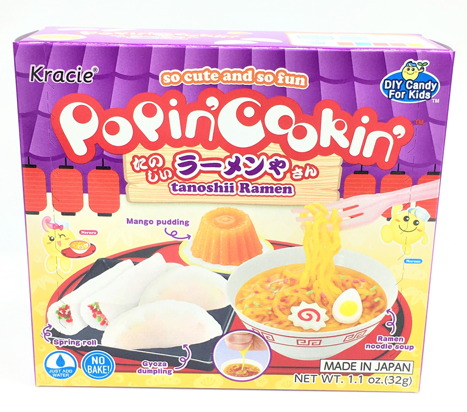 Kracie Popin’ Cookin’ Diy Japanese Candy Kit -Tanoshii Ramen 32g Free Shipping!!