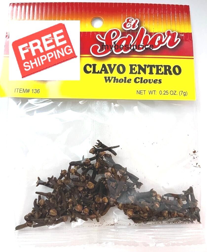 El sabor Whole Cloves ( Clavo Entero)