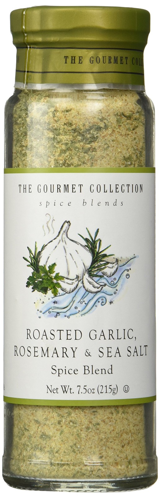 The Gourmet Collection Spice Blends Roasted Garlic, Rosemary & Sea Salt Blend…