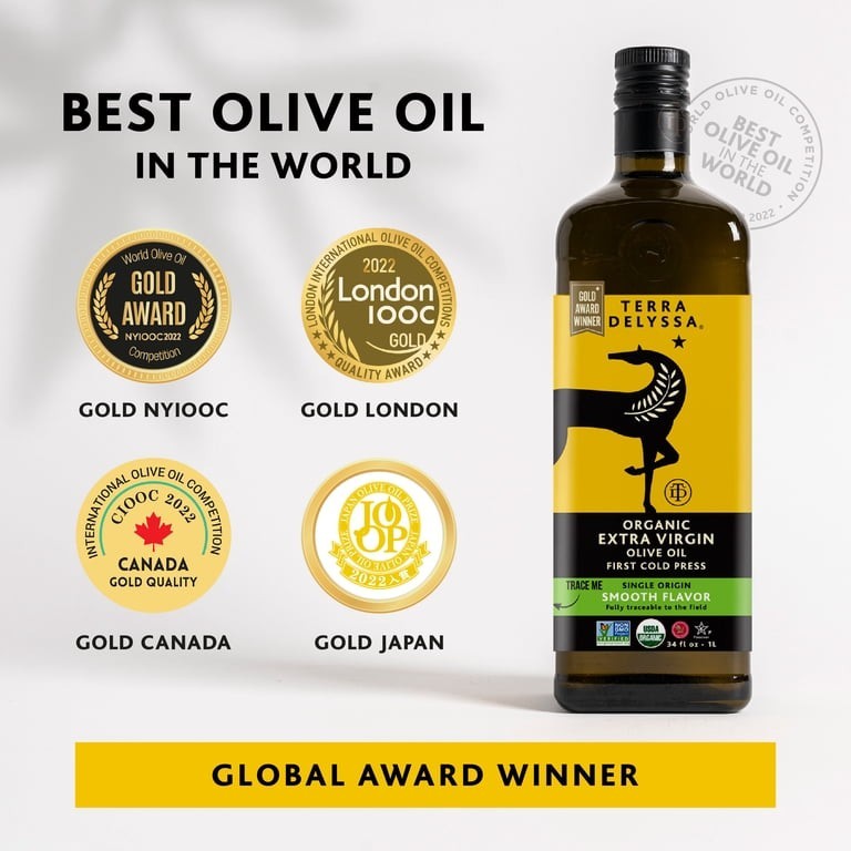 Terra Delyssa Organic Extra Virgin Olive