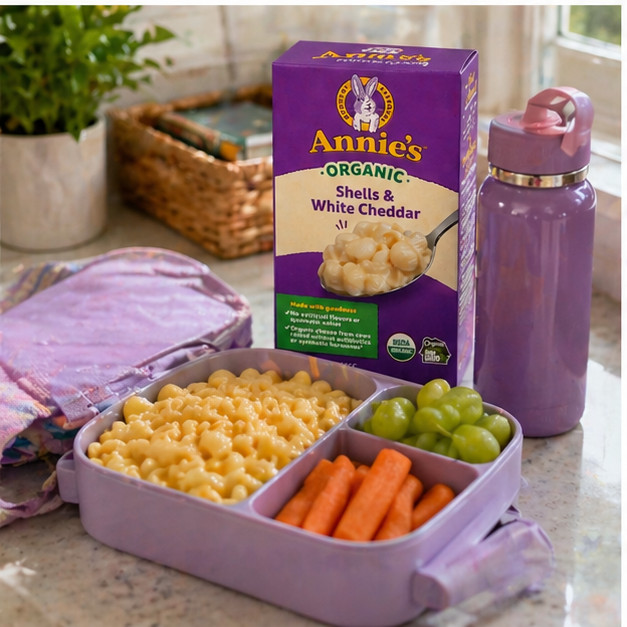 2-Pack Annie’s Organic Homegrown Macaroni & Cheese, Variety Pack, 6 oz, 12-pack