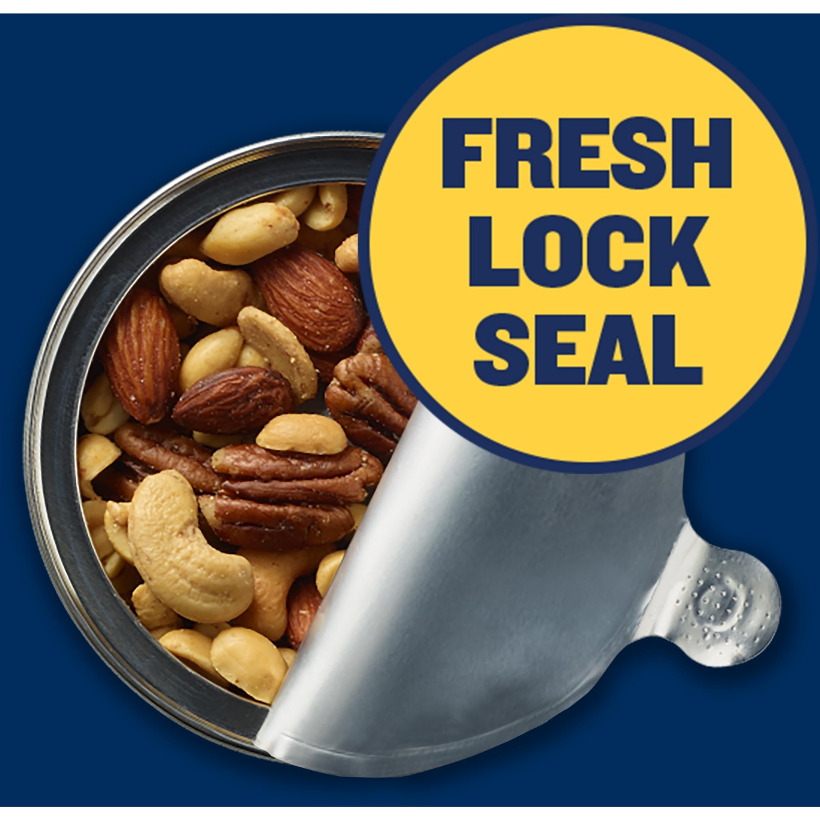 PLANTERS Salted Mixed Nuts Peanuts Almonds Cashews Brazil Nuts and Pecan 56oz