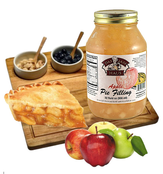Pie Fillings Gourmet Handmade 7 Varieties 32oz 1 Quart ~All Natural Ingredients
