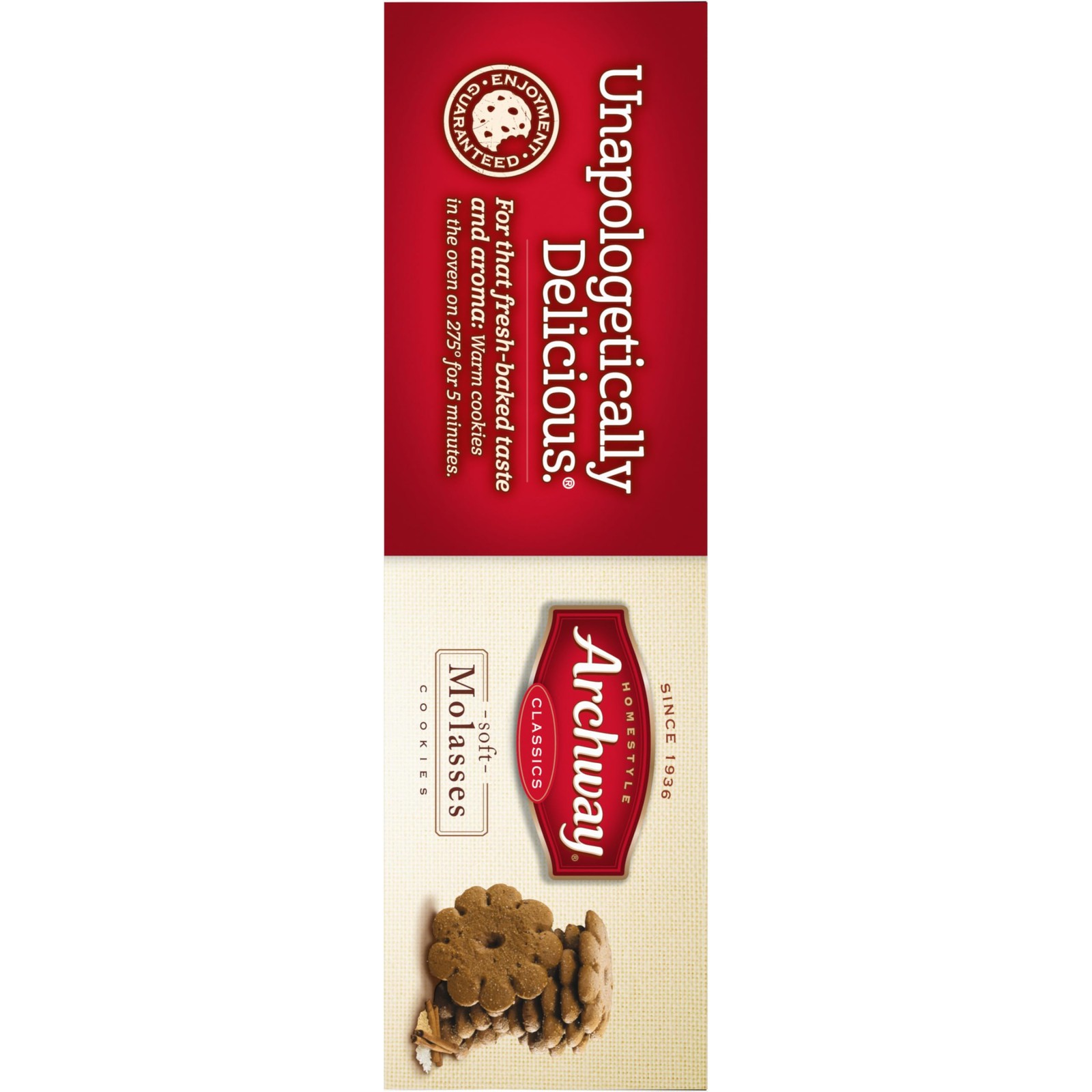 Cookies, Soft Molasses Cookies, 9.5 Oz