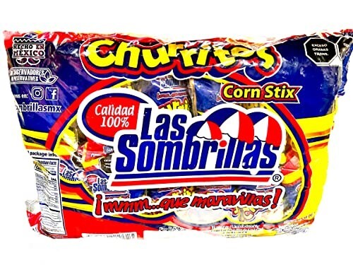Churritos (corn sticks) La Sombrilla 24 Pk