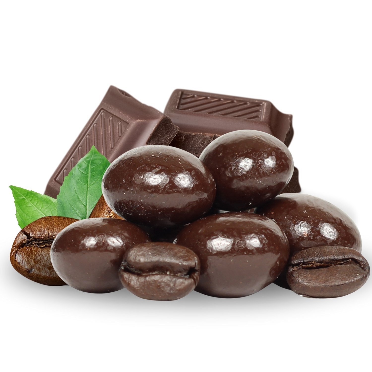 Dark Chocolate Covered Espresso Beans by It’s Delish, 10 Lbs Bulk | Coffee Snack