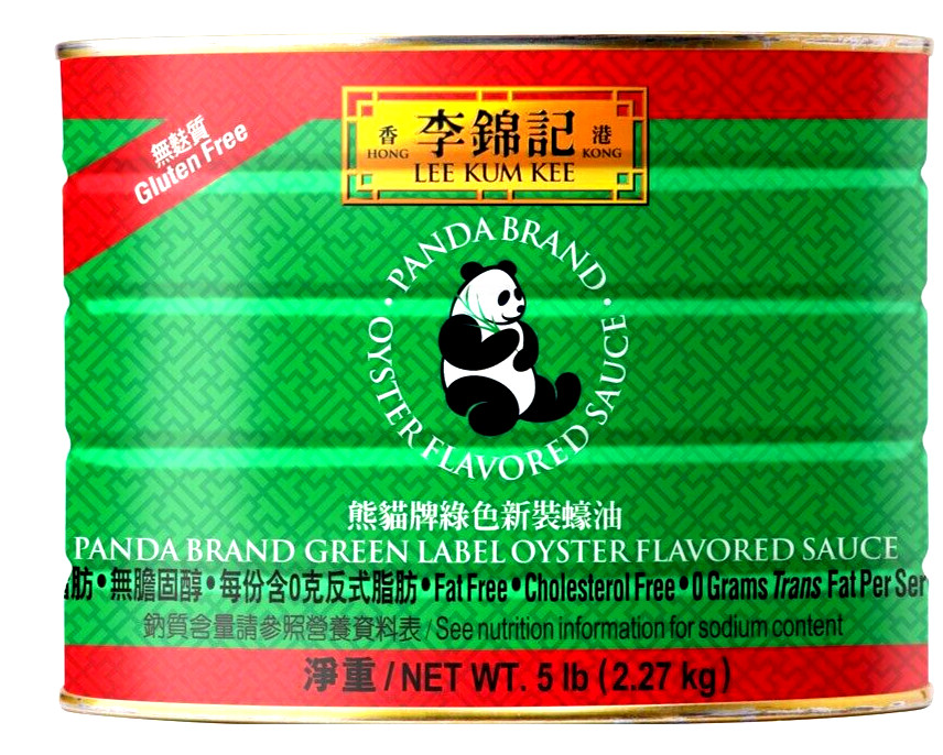 Lee Kum Kee Panda Brand Green Label Oyster Flavored Sauce 5 lb~10/2025