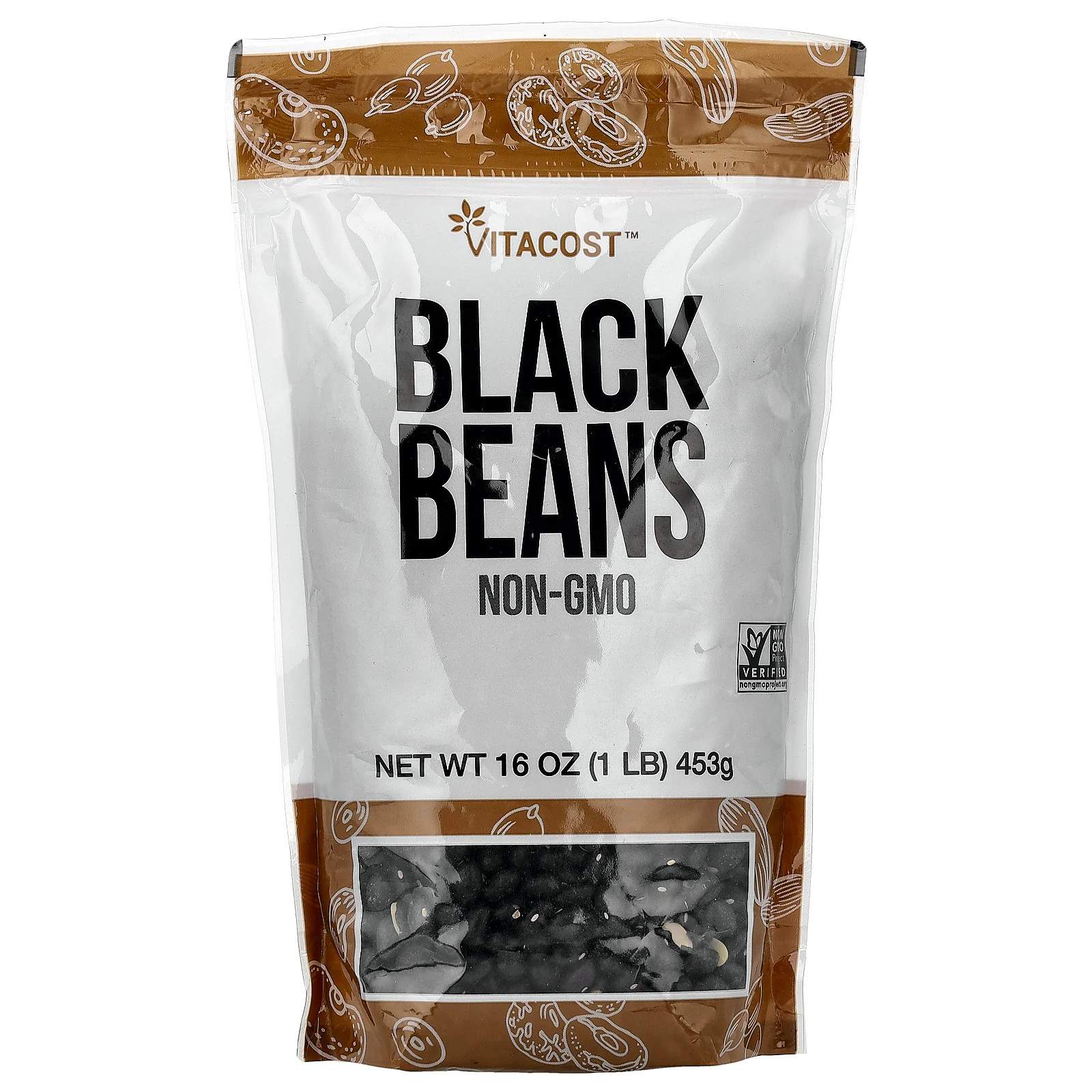Black Beans, 16 oz (453 g)
