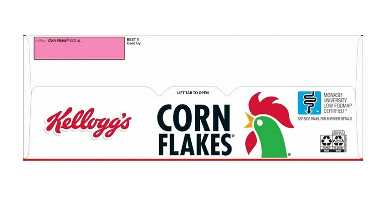Kellogg’s Corn Flakes Breakfast Cereal, 8 Vitamins and Minerals, Healthy Snacks,