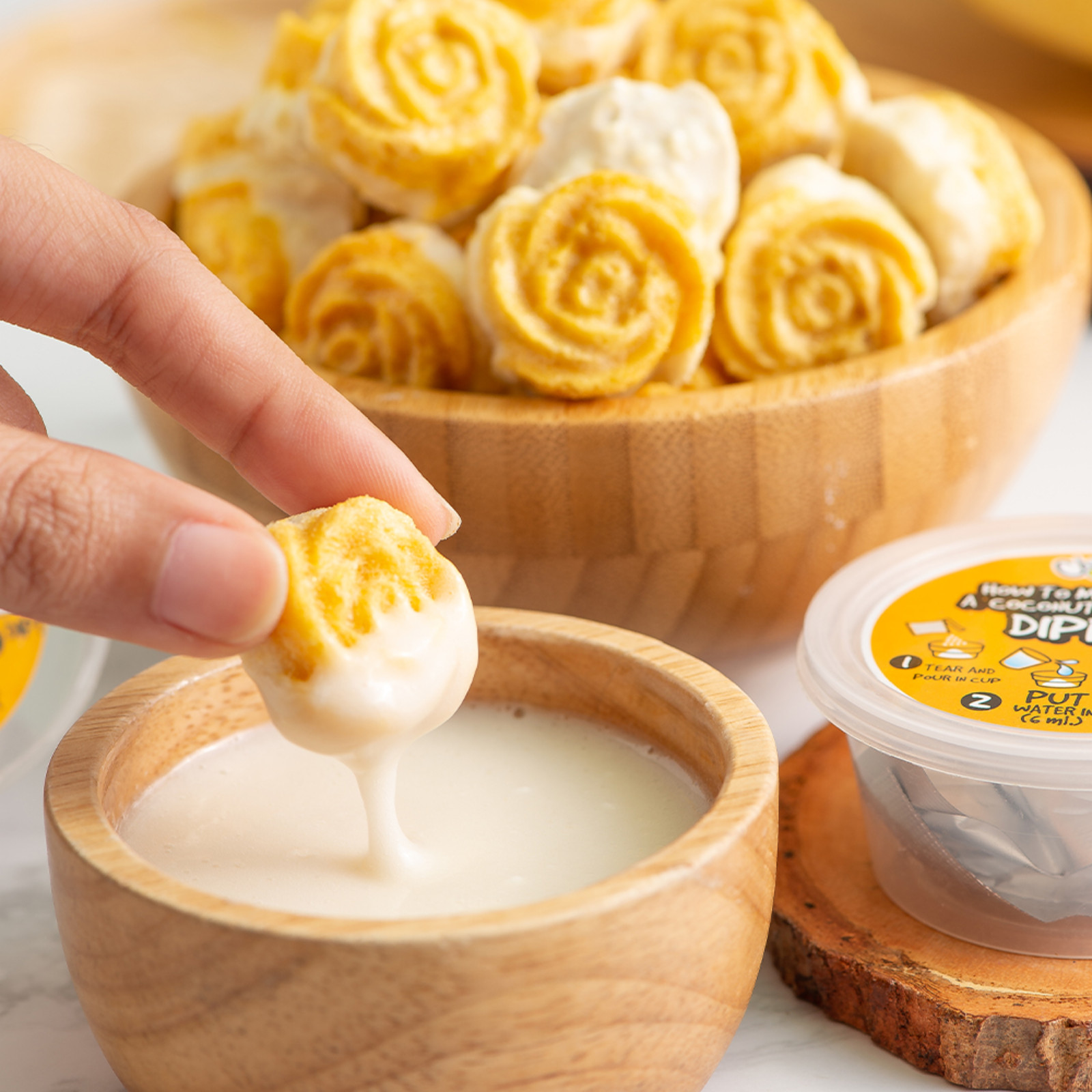 Freeze-Dried Mango Sticky Rice with Coconut Milk Dip 50g