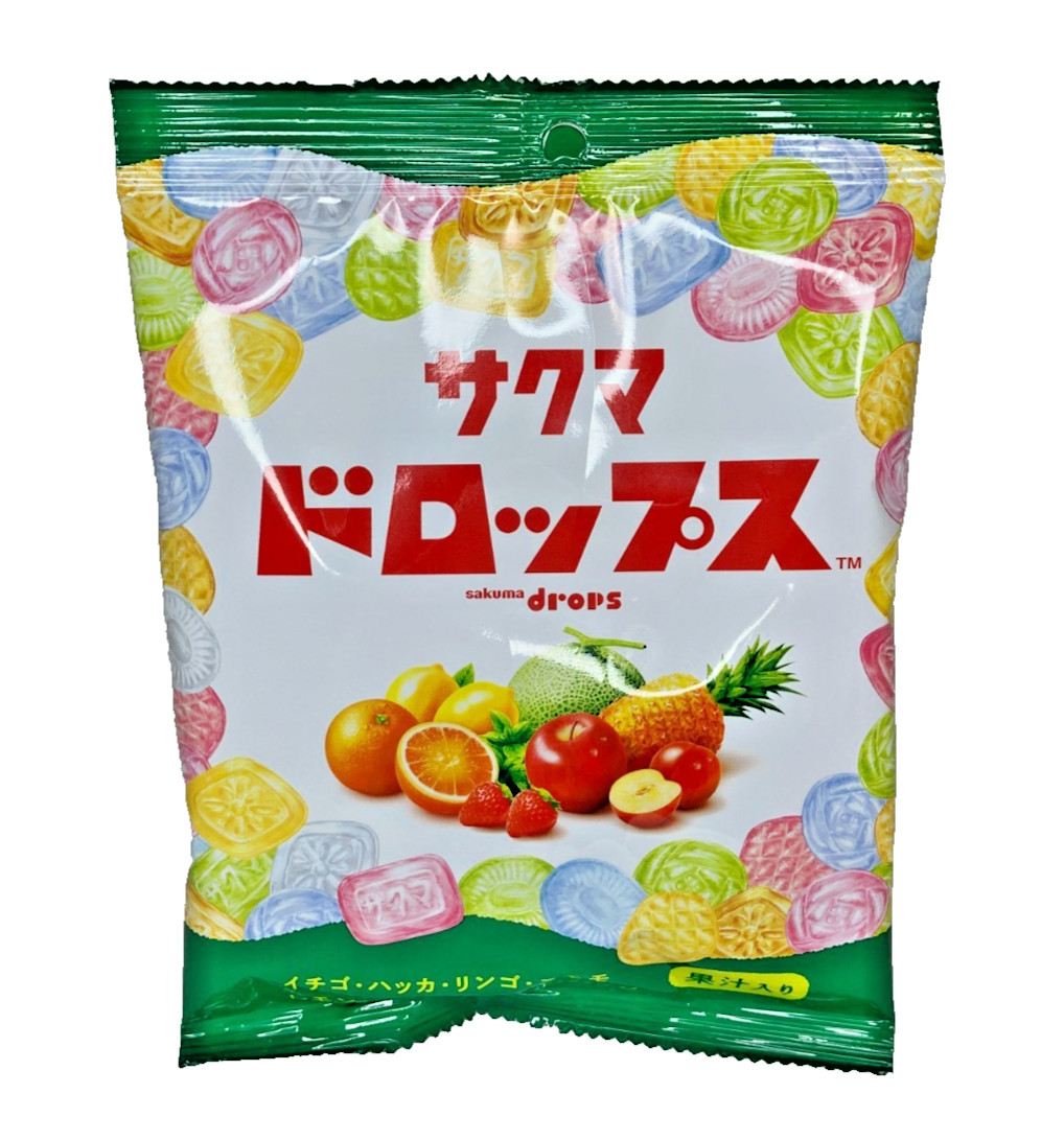 Japan Candy Sakuma Candy Bagged Drops 105g × 10 bags