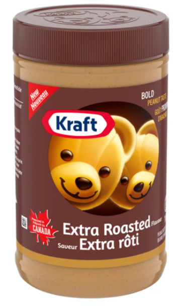 Kraft Peanut Butter Extra Roasted Flavour 1kg (4 Pack)