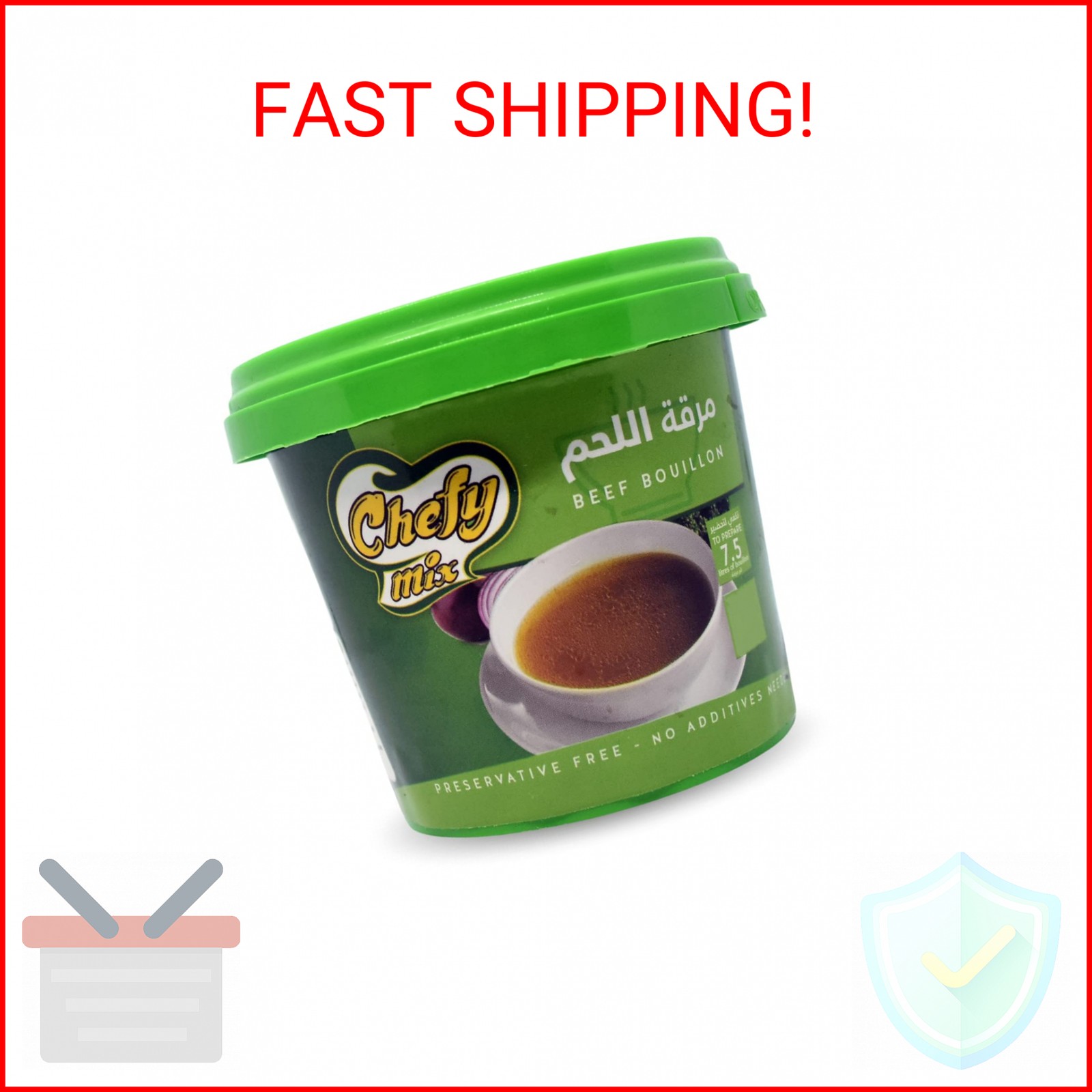 Chefy Mix Beef Flavor Flavored Bouillon Halal Egypt Enhance The Flavor Of Your F