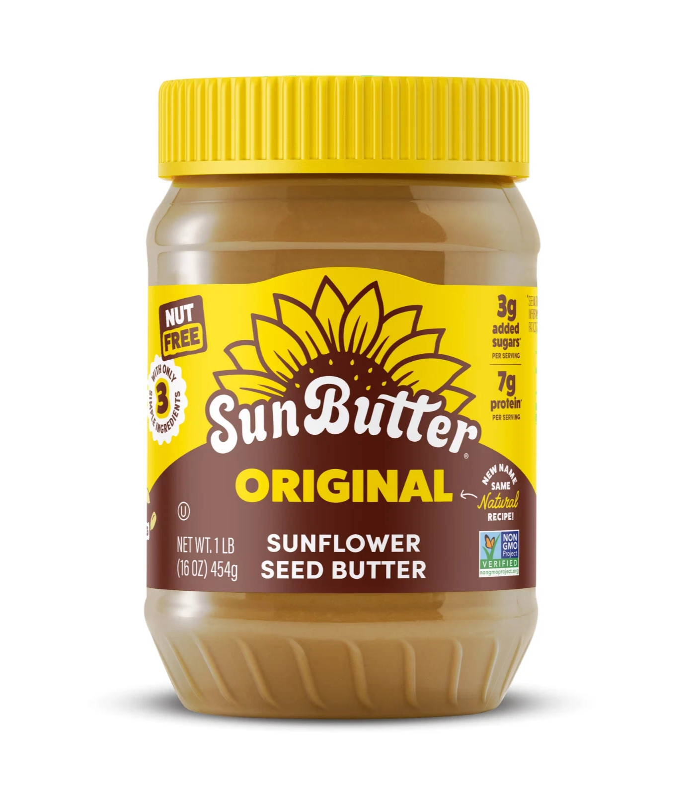 SunButter Original Sunflower Seed Butter 16 oz Jar