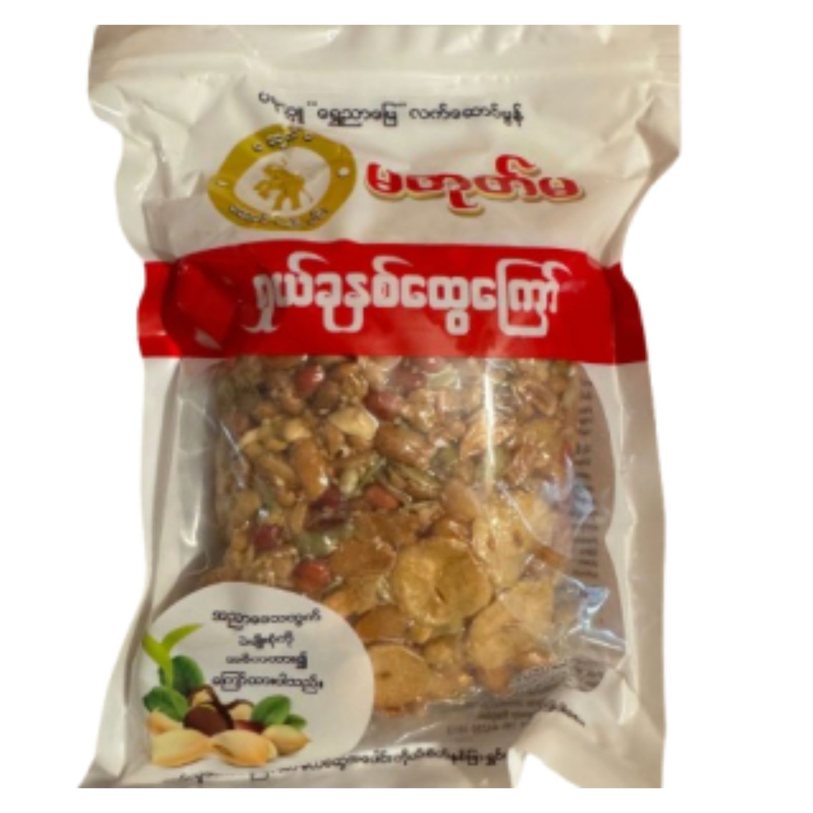 Ma Tote Ma Assorted 7 Fried Beans (400g) – Premium Myanmar Mixed Beans & Seeds
