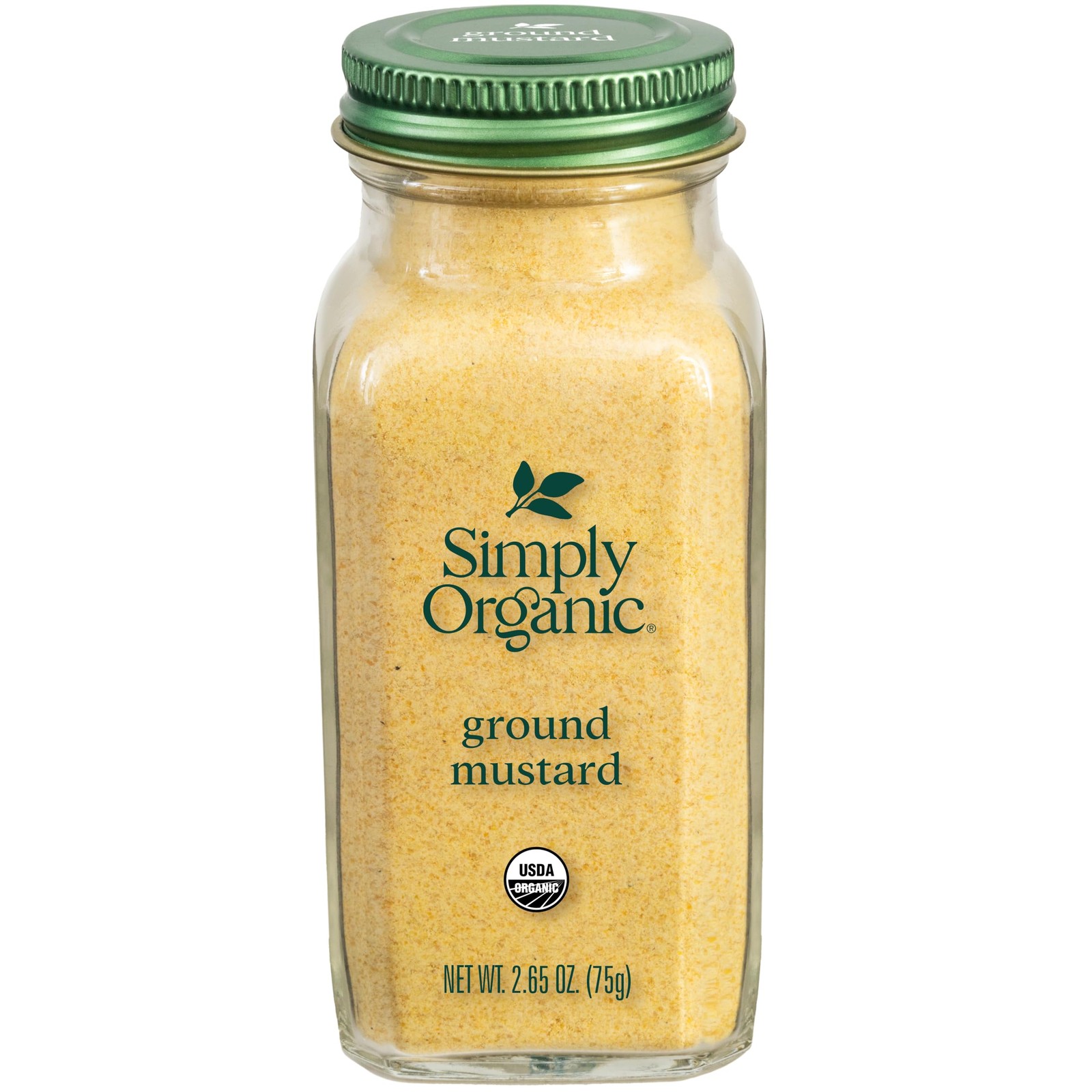 Organic Ground Mustard Seed 3.07 oz – Robust Flavor, Kosher, Non-Irradiated