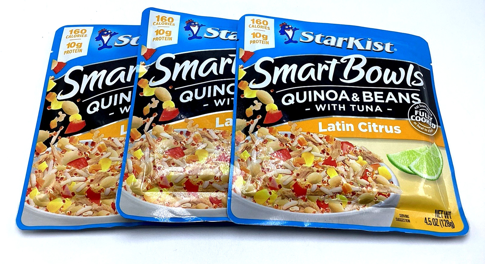 3 Pack StarKist Smart Bowls Quinoa & Beans with Tuna Latin Citrus