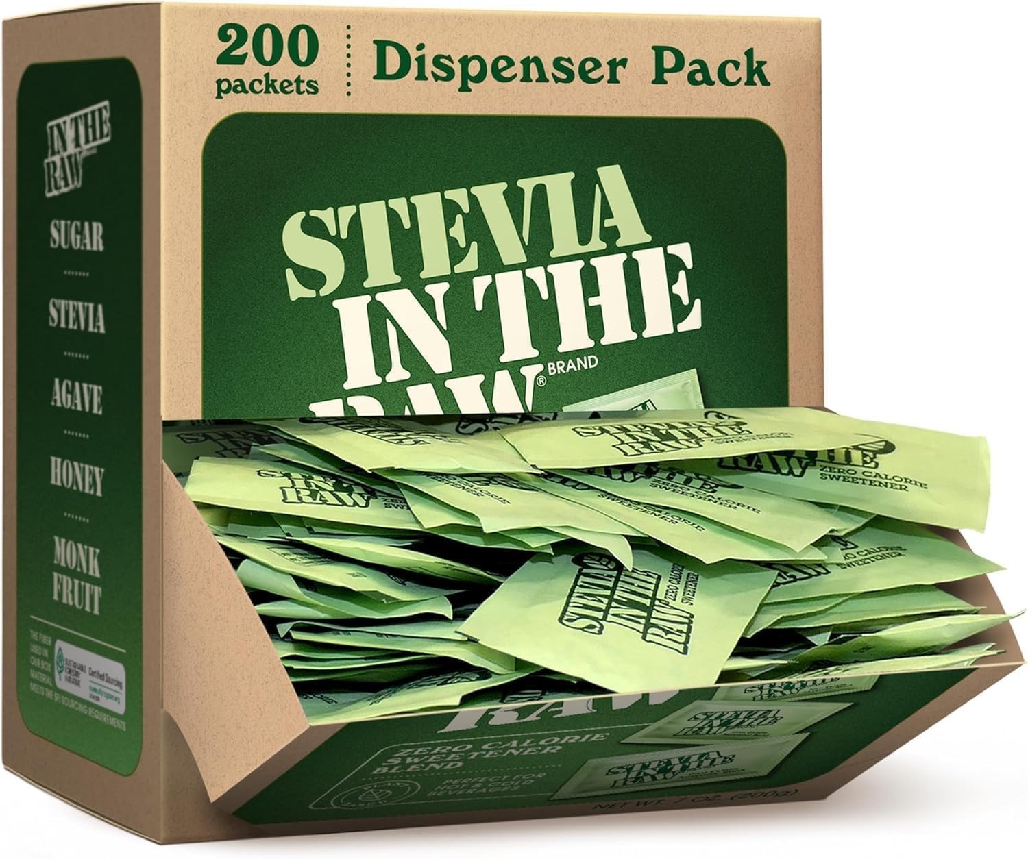 Two 200 Ct Boxes of Stevia Sweetener – Guilt-Free Sugar Alternative