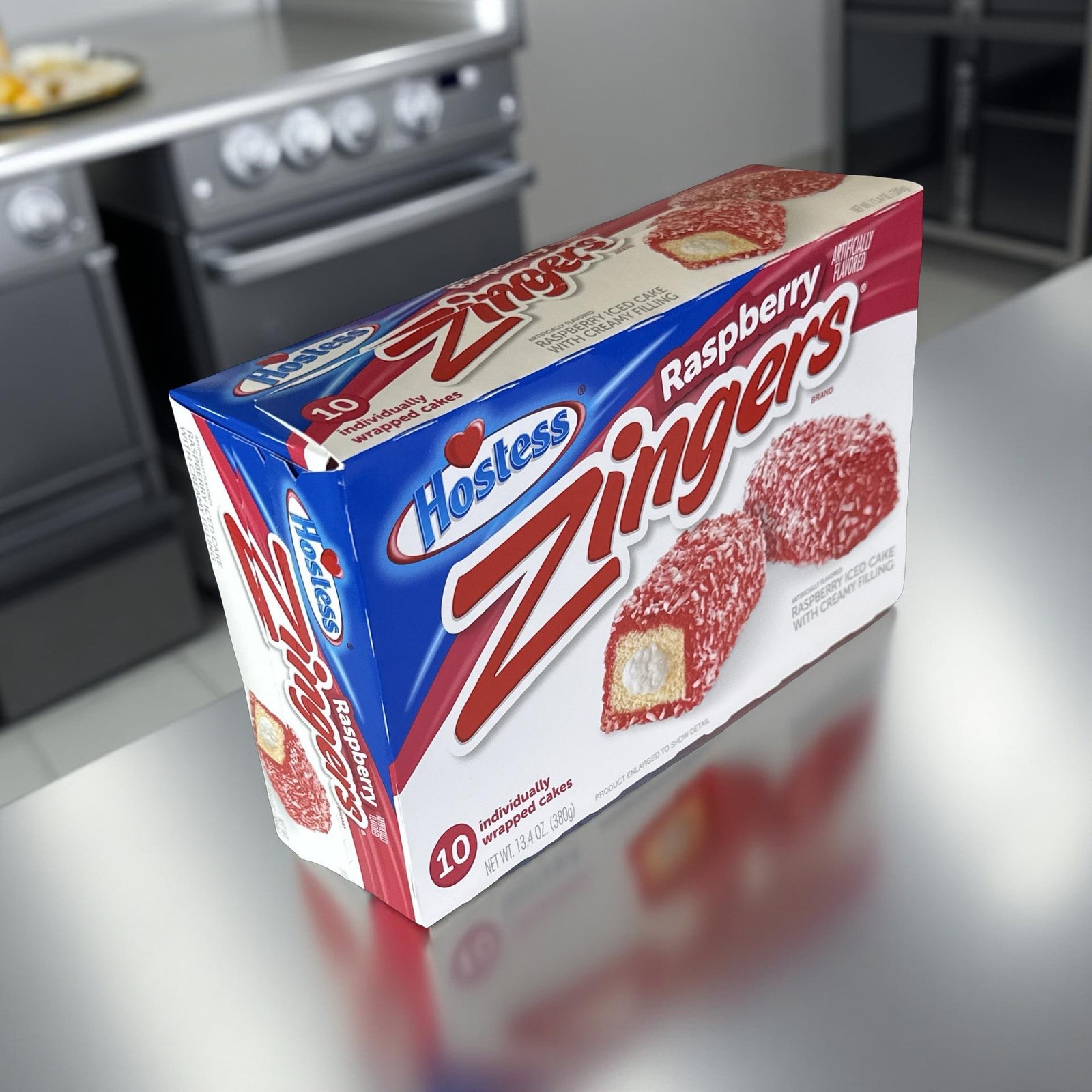Hostess Berry Zingers Value Pack 13.4 Oz Box of 10 Individually Wrapped | Pack