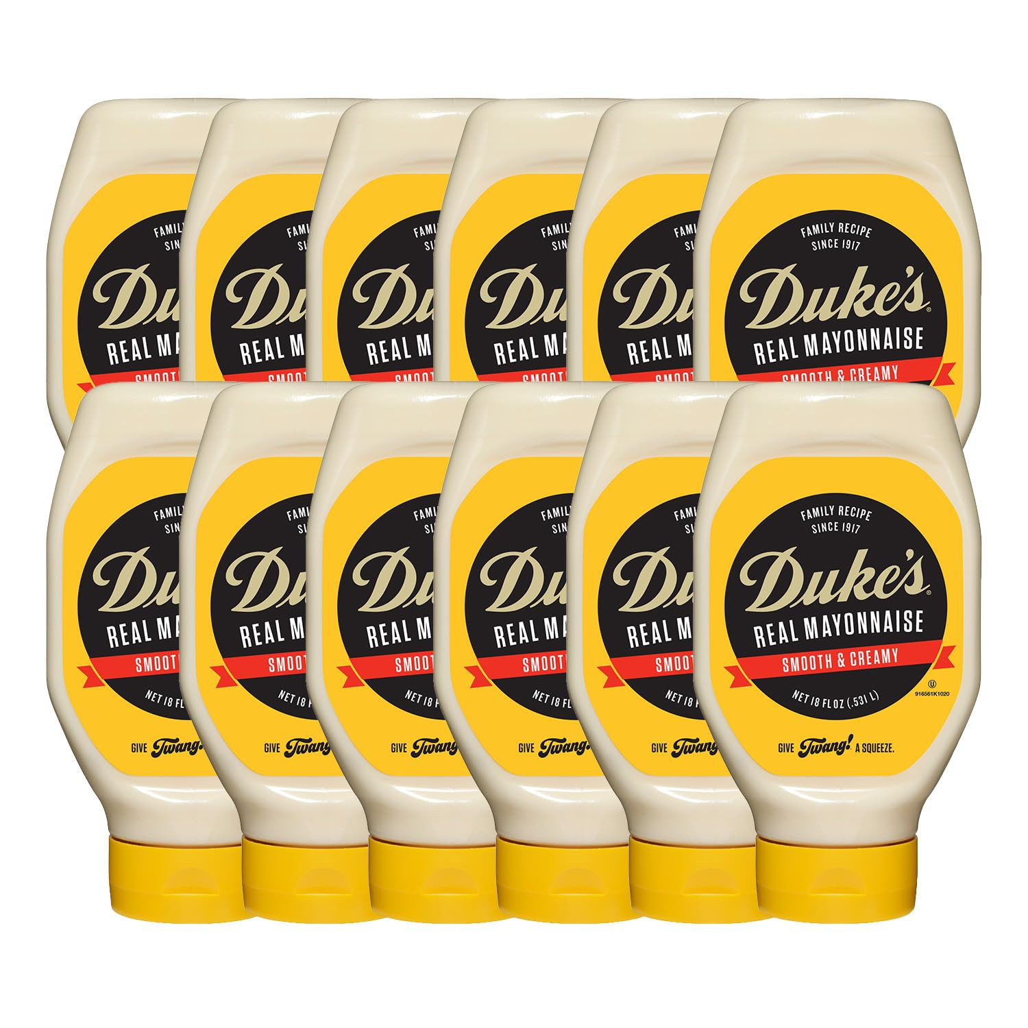 Duke’S Real Mayonnaise Squeeze Bottle – Original Smooth & Creamy Taste, 18 Ounce