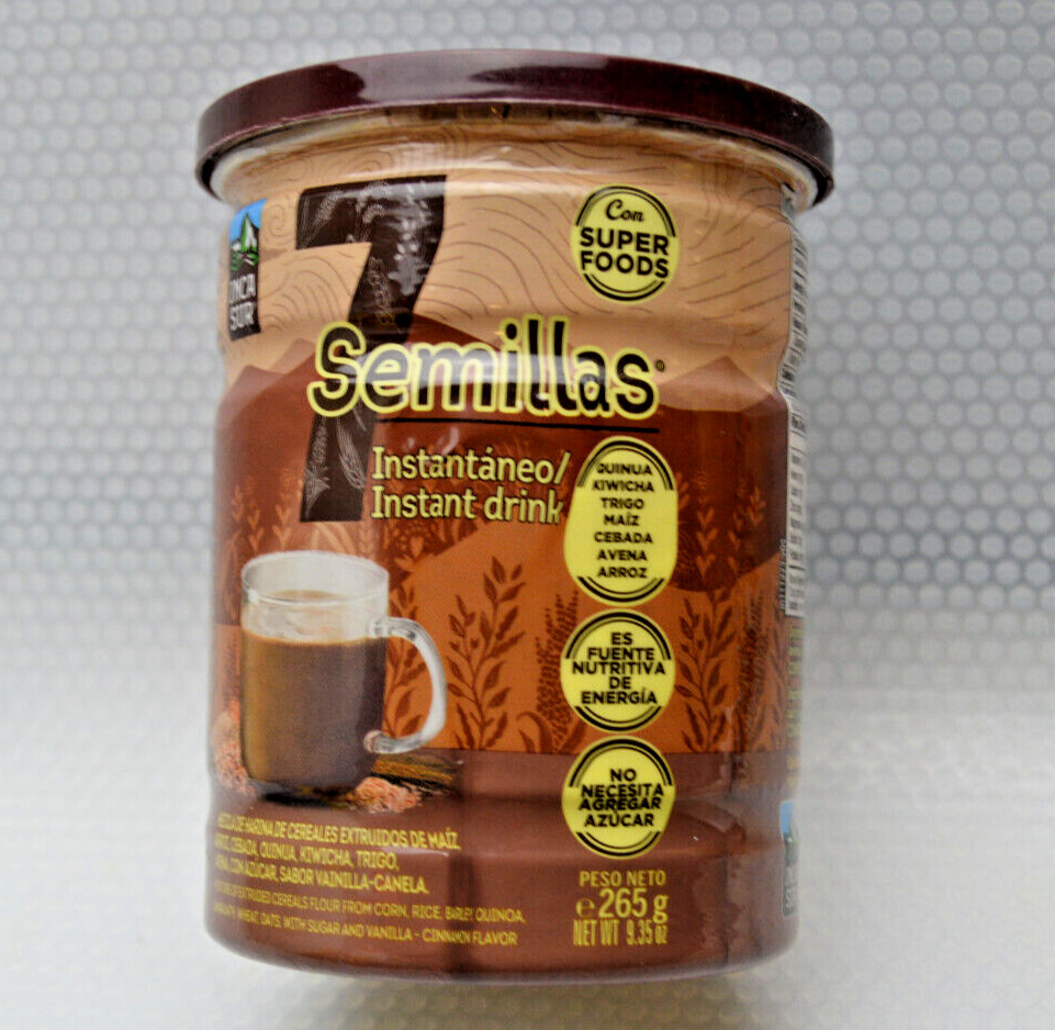 INCASUR 7 Semillas Instant Drink 100% Natural 9.34oz / 265g