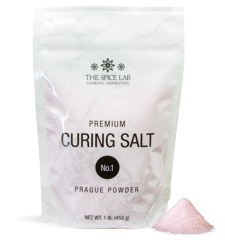 The Spice Lab Curing Salt No. 1 – Pink Prague Powder 16 Ounce (Pack of 1)