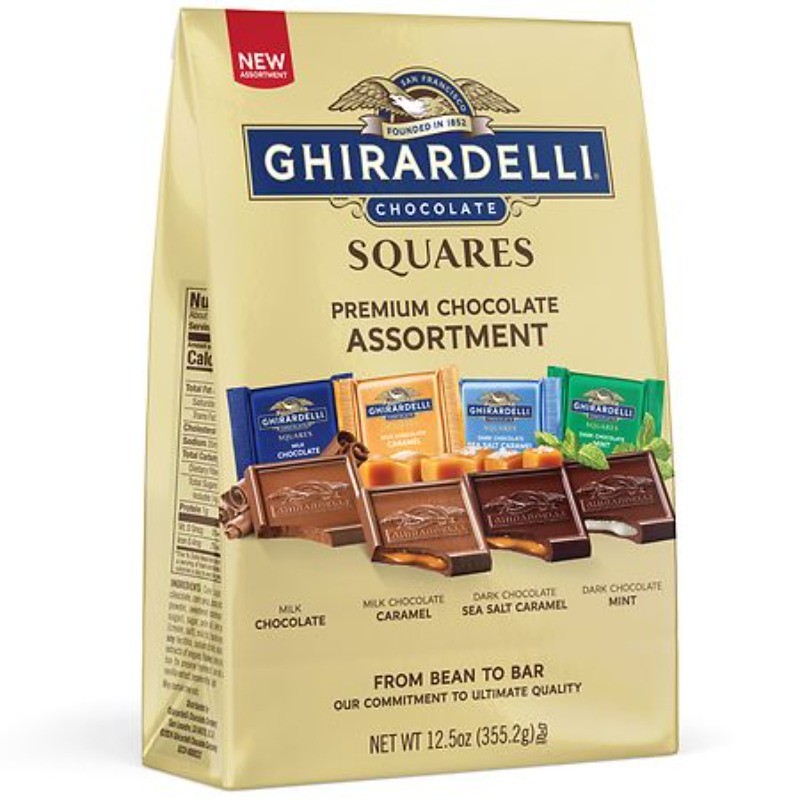 Premium Chocolate Squares Assortment 12.5 OZ