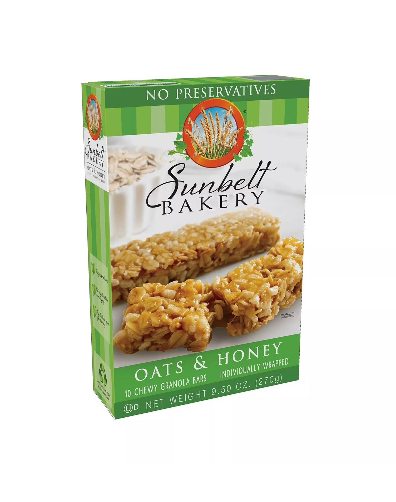 Sunbelt Bakery Oats & Honey Chewy Granola Bars (4-Boxes) Free Shipping!!!!!!