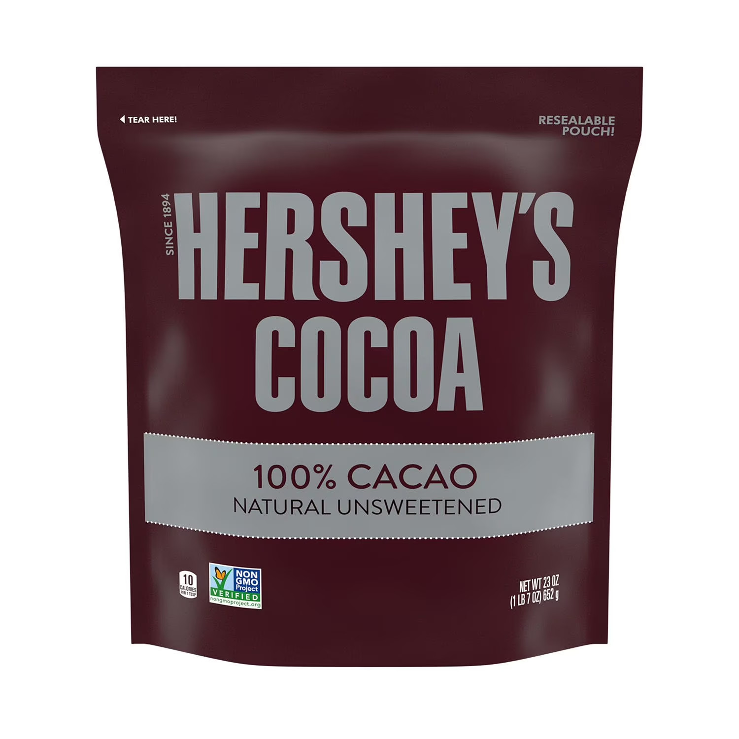 Hershey’s Cocoa 100% Cacao Natural Unsweetened, 23 oz.