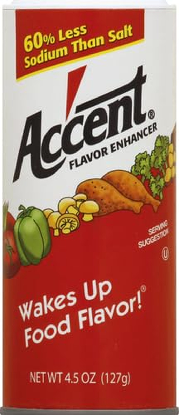 Accent Seasoning 4.5 Ounce Flavor Enhancer Low Sodium Umami Taste for Savory