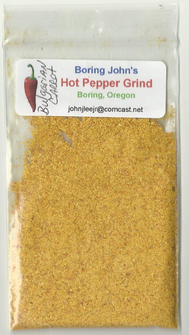 Hot Bulgarian Carrot Orange Pepper Powder 0.5 OZ (14 g) – Be Careful