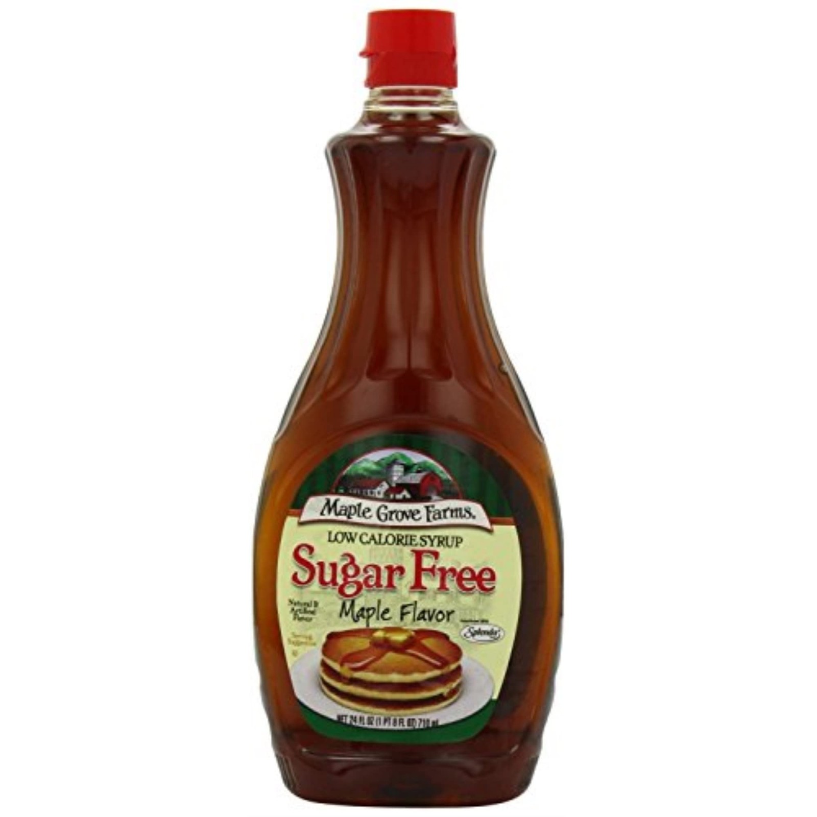 Maple Grove Farms Vermont Sugar Free Syrup, 24 Ounce 24 Fl Oz (Pack of 3)