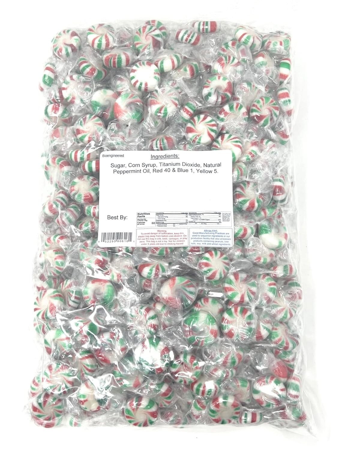 Christmas Starlight Mints, 2 lb. or 4 lb. ~ YANKEETRADERS® ~ SHIPS FREE