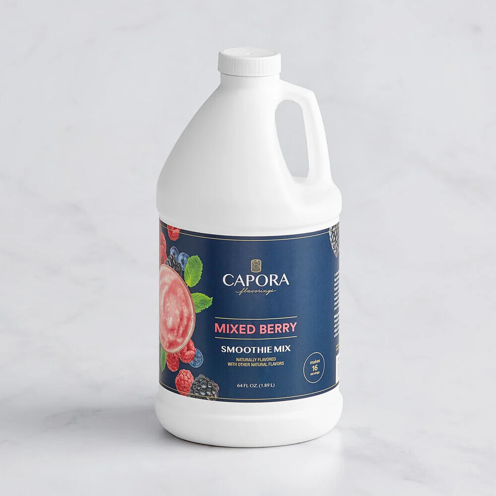 Capora Mixed Berry Fruit Smoothie Mix 64 fl. oz. 513SMMIXBRY
