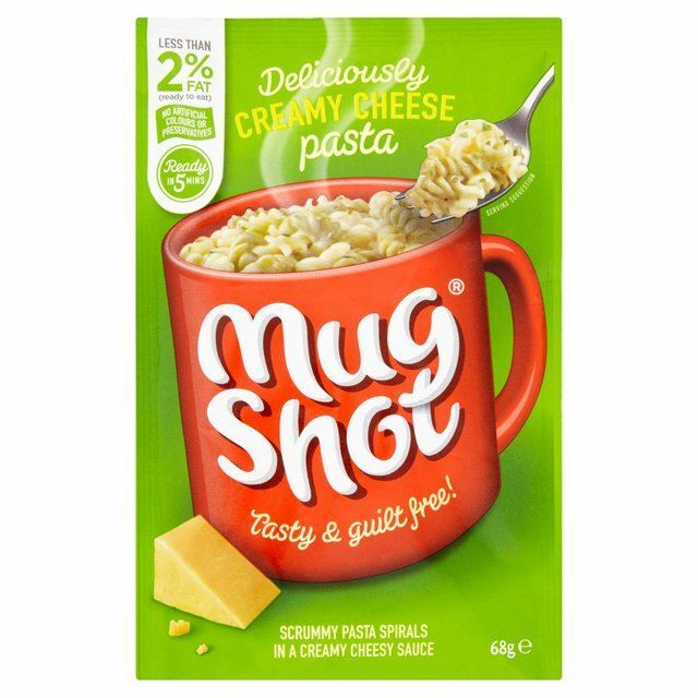 Mug Shot Creamy Cheese Pasta – 68g (0.15lbs)