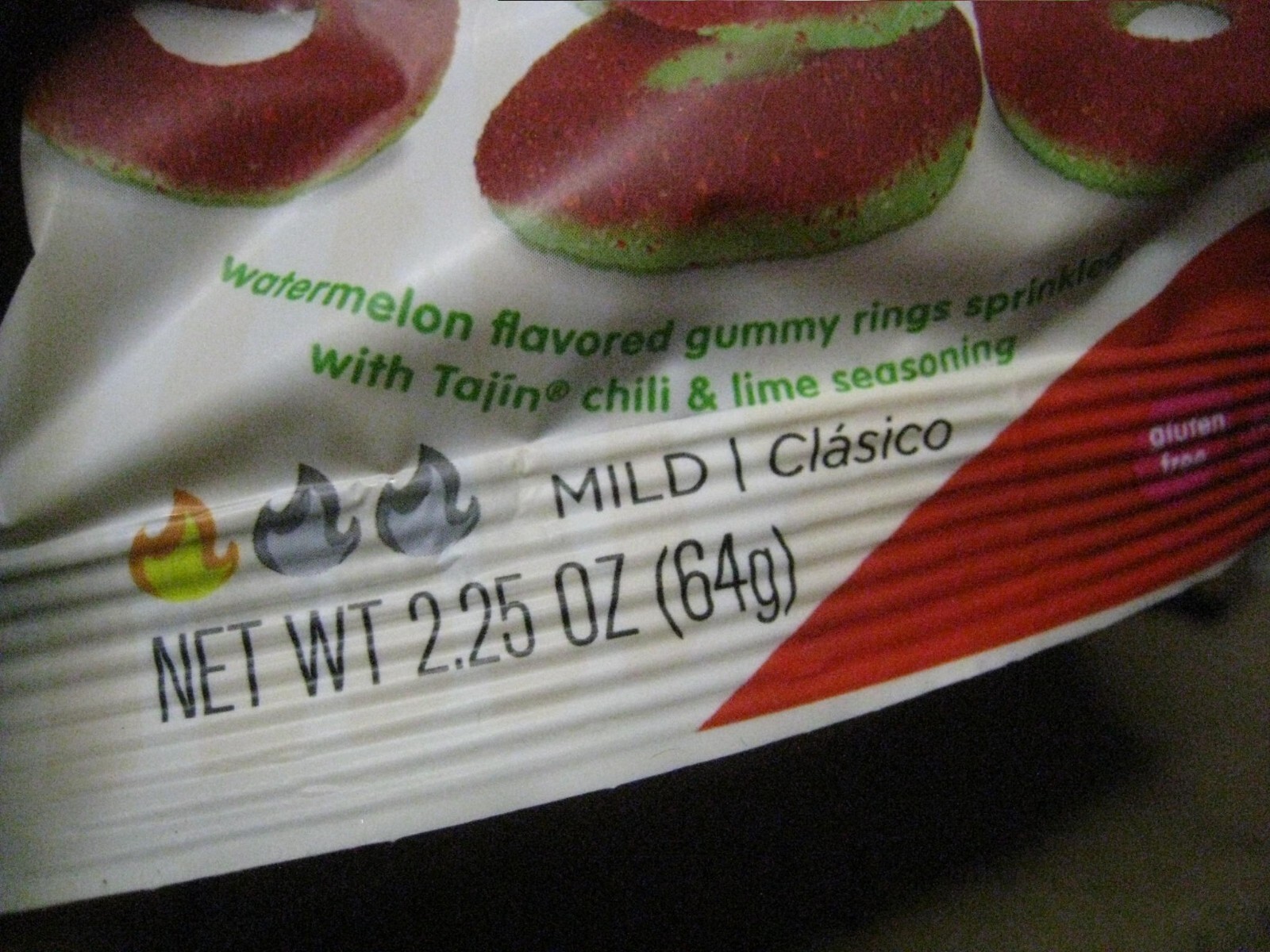 Snak Club Tajin Chili & Lime Watermelon Rings (12 Count) 04/2025 2.25oz BAGS