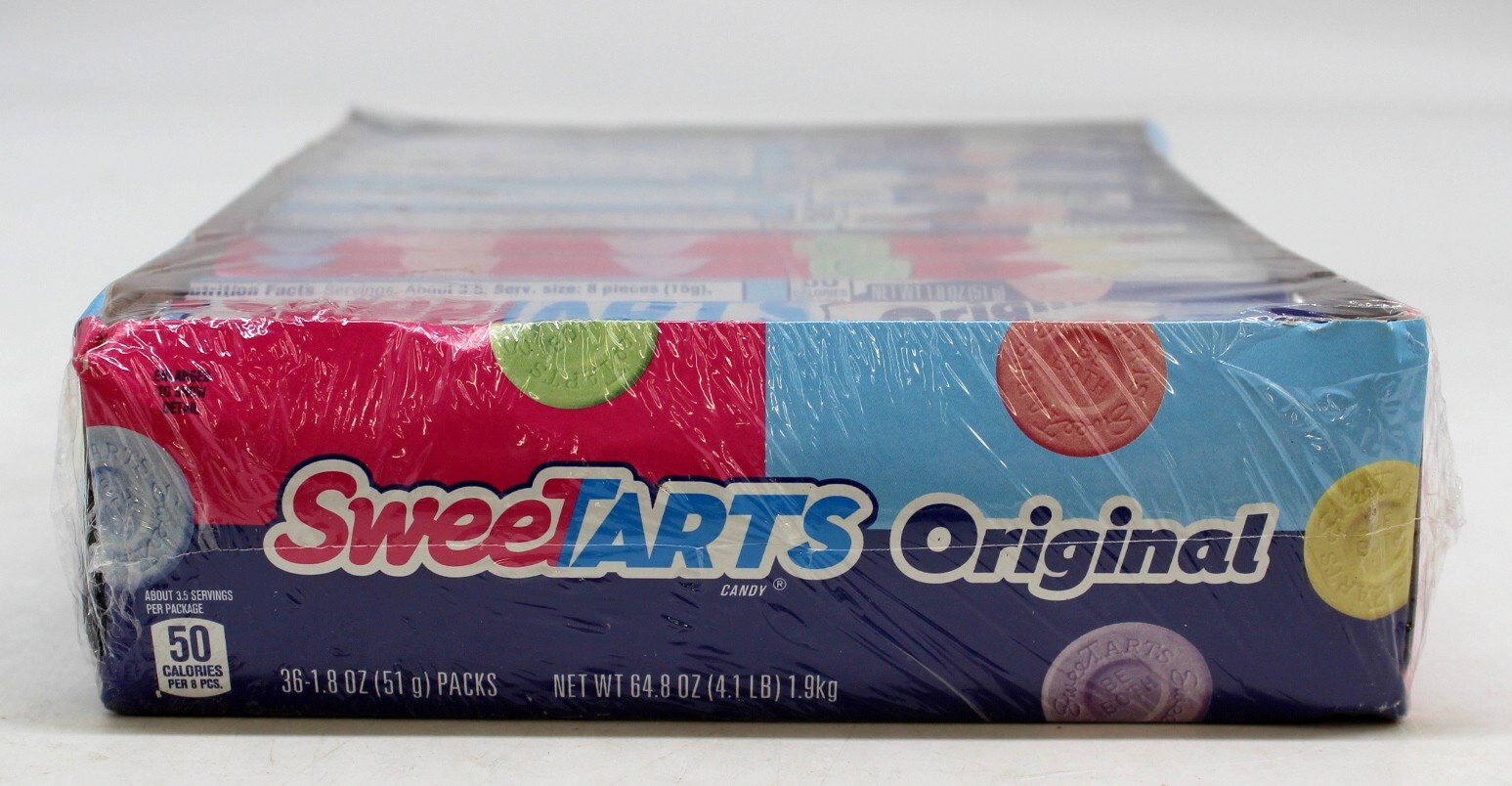 Sweetarts Candy 36 Count Rolls Bulk Box Sweet Tart Sweetart Sweettart OVER 4 LBS