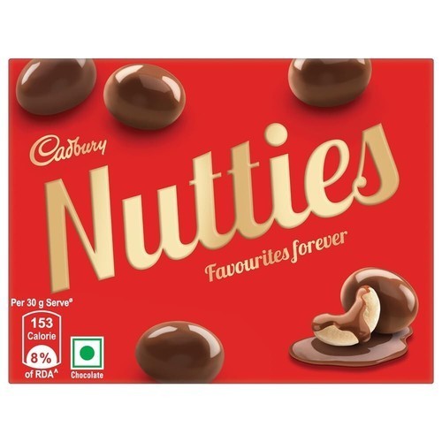 Cadbury Nutties Chocolate 30g (PACK OF 5) Free delivery 5-7 days