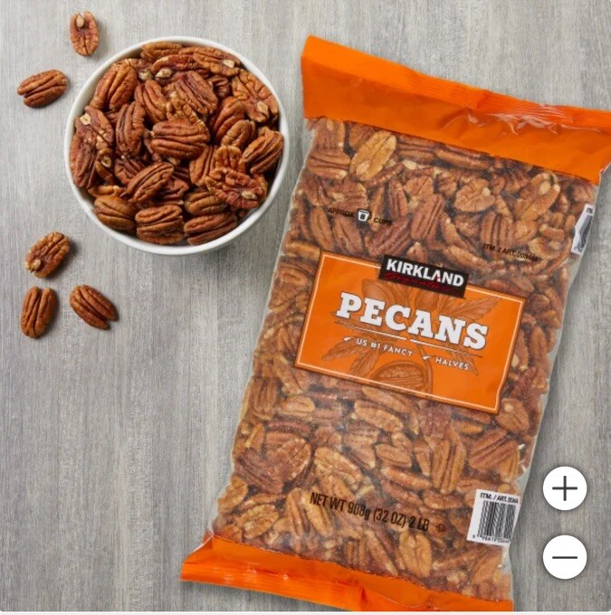 Kirkland Signature Pecan Halves 32 oz. #1 Perfect as a Snack.
